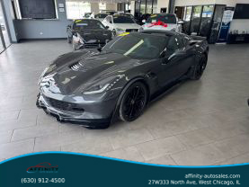 2017 CHEVROLET CORVETTE COUPE V8, 6.2 LITER GRAND SPORT COUPE 2D
