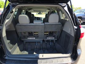 2018 TOYOTA SIENNA VAN V6, 3.5 LITER XLE MINIVAN 4D