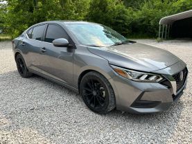 2023 NISSAN SENTRA SEDAN 4-CYL, 2.0 LITER SV SEDAN 4D at T&T Repairables - used car dealership in Spencer, Indiana.