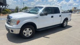 2014 FORD F150 SUPERCREW CAB PICKUP V8, FLEX FUEL, 5.0 LITER XLT PICKUP 4D 5 1/2 FT