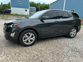 2020 CHEVROLET EQUINOX SUV 4-CYL, TURBO, 1.5 LITER LT SPORT UTILITY 4D at T&T Repairables - used car dealership in Spencer, Indiana.