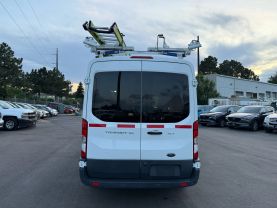 2016 FORD TRANSIT 150 WAGON PASSENGER V6, FLEX FUEL, 3.7 LITER XLT W/MEDIUM ROOF W/SLIDING SIDE DOOR VAN 3D