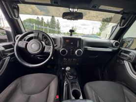 2016 JEEP WRANGLER SUV V6, 3.6 LITER UNLIMITED SAHARA SPORT UTILITY 4D