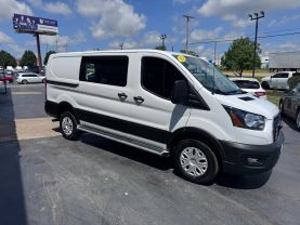 2023 FORD TRANSIT 250 CARGO VAN CARGO V6, FLEX FUEL, 3.5 LITER LOW ROOF W/RWB VAN 3D