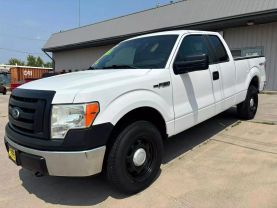 2012 FORD F150 SUPER CAB PICKUP V8, FLEX FUEL, 5.0 LITER XL PICKUP 4D 6 1/2 FT