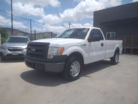 2014 FORD F150 REGULAR CAB PICKUP V8, FLEX FUEL, 5.0 LITER XL PICKUP 2D 8 FT at Motors On Wheels - used car dealership in Houston, Texas.