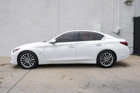 2018 INFINITI Q50 SEDAN V6, TWIN TURBO, 3.0 LITER 3.0T LUXE SEDAN 4D