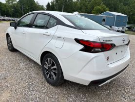 2025 NISSAN VERSA SEDAN 4-CYL, 1.6 LITER SV SEDAN 4D at T&T Repairables - used car dealership in Spencer, Indiana.