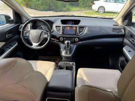 2015 HONDA CR-V SUV 4-CYL, I-VTEC, 2.4 LITER EX-L SPORT UTILITY 4D at T&T Repairables - used car dealership in Spencer, Indiana.