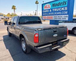 2012 FORD F250 SUPER DUTY CREW CAB PICKUP V8, FLEX FUEL, 6.2 LITER XL PICKUP 4D 6 3/4 FT