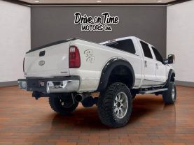2012 FORD F250 SUPER DUTY CREW CAB PICKUP V8, FLEX FUEL, 6.2 LITER LARIAT PICKUP 4D 6 3/4 FT