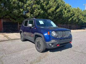 2017 JEEP RENEGADE SUV BLUE AUTOMATIC - Auto Solutions of Greensboro LLC, NC, 36.05701, -79.84368