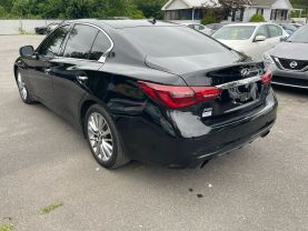 2018 INFINITI Q50 SEDAN V6, TWIN TURBO, 3.0 LITER 3.0T LUXE SEDAN 4D