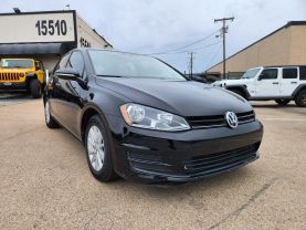 2017 VOLKSWAGEN GOLF HATCHBACK 4-CYL, TURBO, 1.8 LITER TSI S HATCHBACK SEDAN 4D