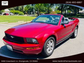 2007 FORD MUSTANG CONVERTIBLE V6, 4.0 LITER PREMIUM CONVERTIBLE 2D