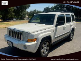 2007 JEEP COMMANDER SUV V8, FLEX FUEL, 4.7 LITER SPORT UTILITY 4D