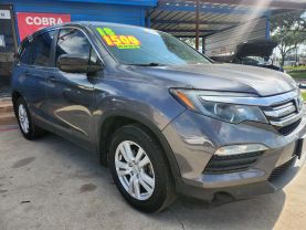 2018 HONDA PILOT SUV V6, I-VTEC, 3.5 LITER LX SPORT UTILITY 4D