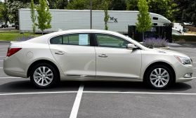 2014 BUICK LACROSSE SEDAN CHAMPAGNE SILVER METALLIC AUTOMATIC - Capital City Auto