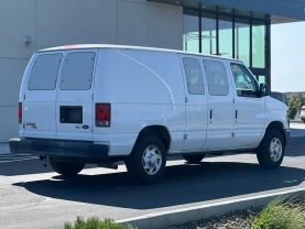 2014 FORD E150 CARGO CARGO V8, FLEX FUEL, 4.6 LITER VAN 3D - The Auto Lot