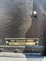 1987 AM GENERAL AM 998