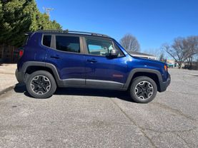 2017 JEEP RENEGADE SUV BLUE AUTOMATIC - Auto Solutions of Greensboro LLC, NC, 36.05701, -79.84368