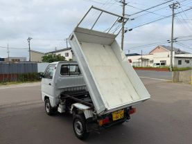 1990 SUZUKI CARRY PICKUP F6A DUMP TRUCK