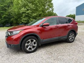 2019 HONDA CR-V SUV 4-CYL, TURBO, 1.5 LITER EX-L SPORT UTILITY 4D at T&T Repairables - used car dealership in Spencer, Indiana.