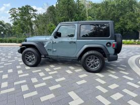 2024 JEEP WRANGLER 2 DOOR SUV V6, VVT, 3.6 LITER SPORT S SPORT UTILITY 2D
