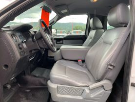 2013 FORD F150 REGULAR CAB 8FT BED WITH 1,300 LBS LIFTGATE PICKUP TRUCKS V6, FLEX FUEL, 3.7 LITER XL PICKUP 2D 6 1/2 FT - Eddies Auto Sales