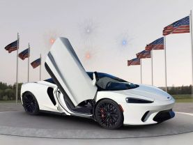 2021 MCLAREN GT COUPE V8, TWIN TURBO, 4.0 LITER COUPE 2D