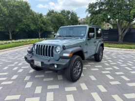 2024 JEEP WRANGLER 2 DOOR SUV V6, VVT, 3.6 LITER SPORT S SPORT UTILITY 2D