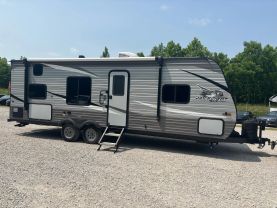 2021 JAYCO JAY FLIGHT SLX RV - 264BH at T&T Repairables - used car dealership in Spencer, Indiana.