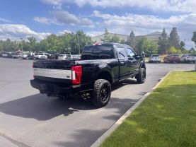 2018 FORD F350 SUPER DUTY CREW CAB PICKUP V8, TURBO DIESEL, 6.7L PLATINUM PICKUP 4D 6 3/4 FT