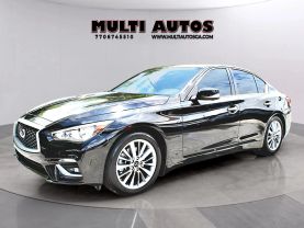 2022 INFINITI Q50 SEDAN V6, TWIN TURBO, 3.0 LITER LUXE SEDAN 4D