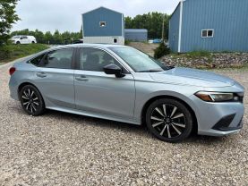 2022 HONDA CIVIC SEDAN 4-CYL, I-VTEC, TURBO, 1.5 LITER EX SEDAN 4D at T&T Repairables - used car dealership in Spencer, Indiana.