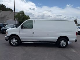 2013 FORD E250 CARGO CARGO V8, FLEX FUEL, 4.6 LITER VAN 3D