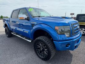 2014 FORD F150 SUPERCREW CAB PICKUP V8, FLEX FUEL, 5.0 LITER FX4 PICKUP 4D 5 1/2 FT
