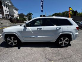 2014 JEEP GRAND CHEROKEE SUV V6, FLEX FUEL, 3.6 LITER OVERLAND SPORT UTILITY 4D