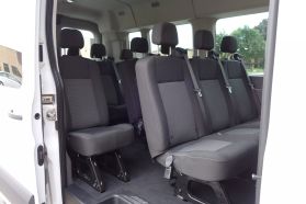 2023 FORD TRANSIT 350 PASSENGER VAN PASSENGER V6, ECOBOOST, TWIN TURBO, 3.5 LITER XL W/MEDIUM ROOF VAN 3D