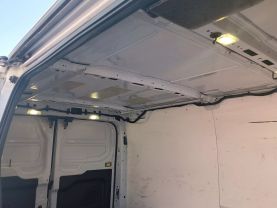 2017 FORD TRANSIT 250 VAN CARGO V6, FLEX FUEL, 3.7 LITER LOW ROOF W/SLIDING SIDE DOOR W/RWB VAN 3D