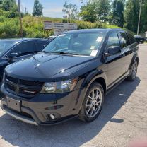 2019 DODGE JOURNEY SUV V6, FLEX FUEL, 3.6 LITER GT SPORT UTILITY 4D