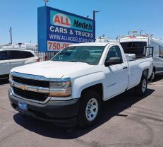 2016 CHEVROLET SILVERADO 1500 REGULAR CAB PICKUP V6, ECOTEC, FF, 4.3L WORK TRUCK PICKUP 2D 8 FT
