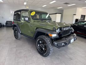 2021 JEEP WRANGLER SUV V6, VVT, 3.6 LITER WILLYS SPORT UTILITY 2D