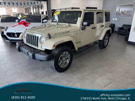 2017 JEEP WRANGLER UNLIMITED SUV V6, 3.6 LITER RUBICON SPORT UTILITY 4D