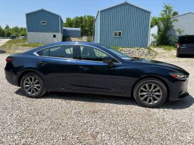 2021 MAZDA MAZDA6 SEDAN 4-CYL, SKYACTIV-G, 2.5 LITER SPORT SEDAN 4D at T&T Repairables - used car dealership in Spencer, Indiana.