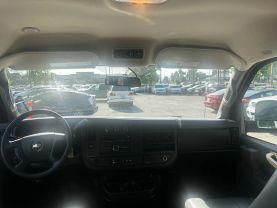 2018 CHEVROLET EXPRESS 2500 PASSENGER PASSENGER V8, FLEX FUEL, 6.0 LITER LT VAN 3D
