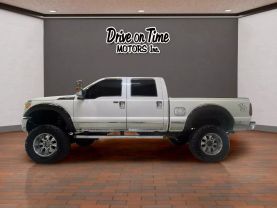 2012 FORD F250 SUPER DUTY CREW CAB PICKUP V8, FLEX FUEL, 6.2 LITER LARIAT PICKUP 4D 6 3/4 FT
