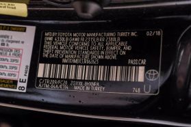 2018 TOYOTA C-HR SUV 4-CYL, 2.0 LITER XLE SPORT UTILITY 4D