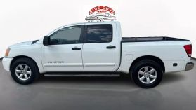 2008 NISSAN TITAN CREW CAB PICKUP V8, FLEX FUEL, 5.6 LITER XE PICKUP 4D 5 1/2 FT