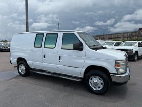 2013 FORD E250 CARGO CARGO V8, FLEX FUEL, 4.6 LITER VAN 3D